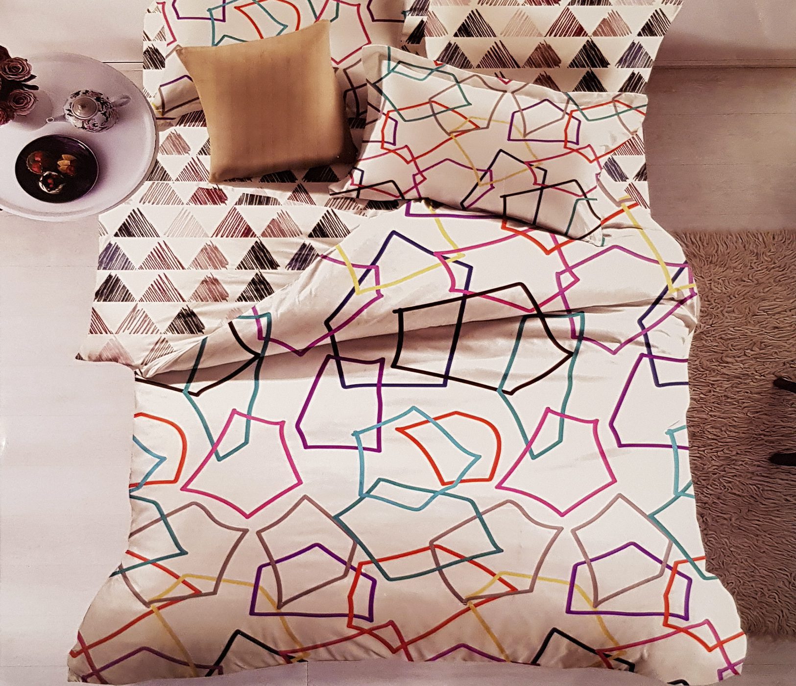 Lenjerie de pat FINET 6 piese cod-TE10 1