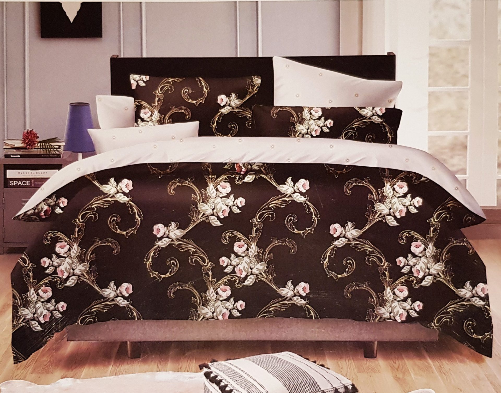 Lenjerie de pat FINET 6 piese cod-TE25 1