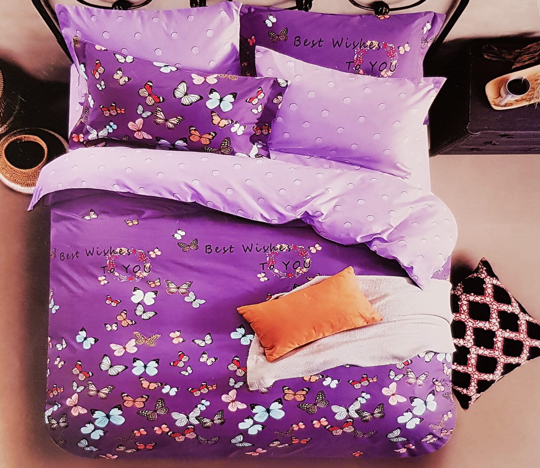 Lenjerie de pat FINET 6 piese cod-TE27 1