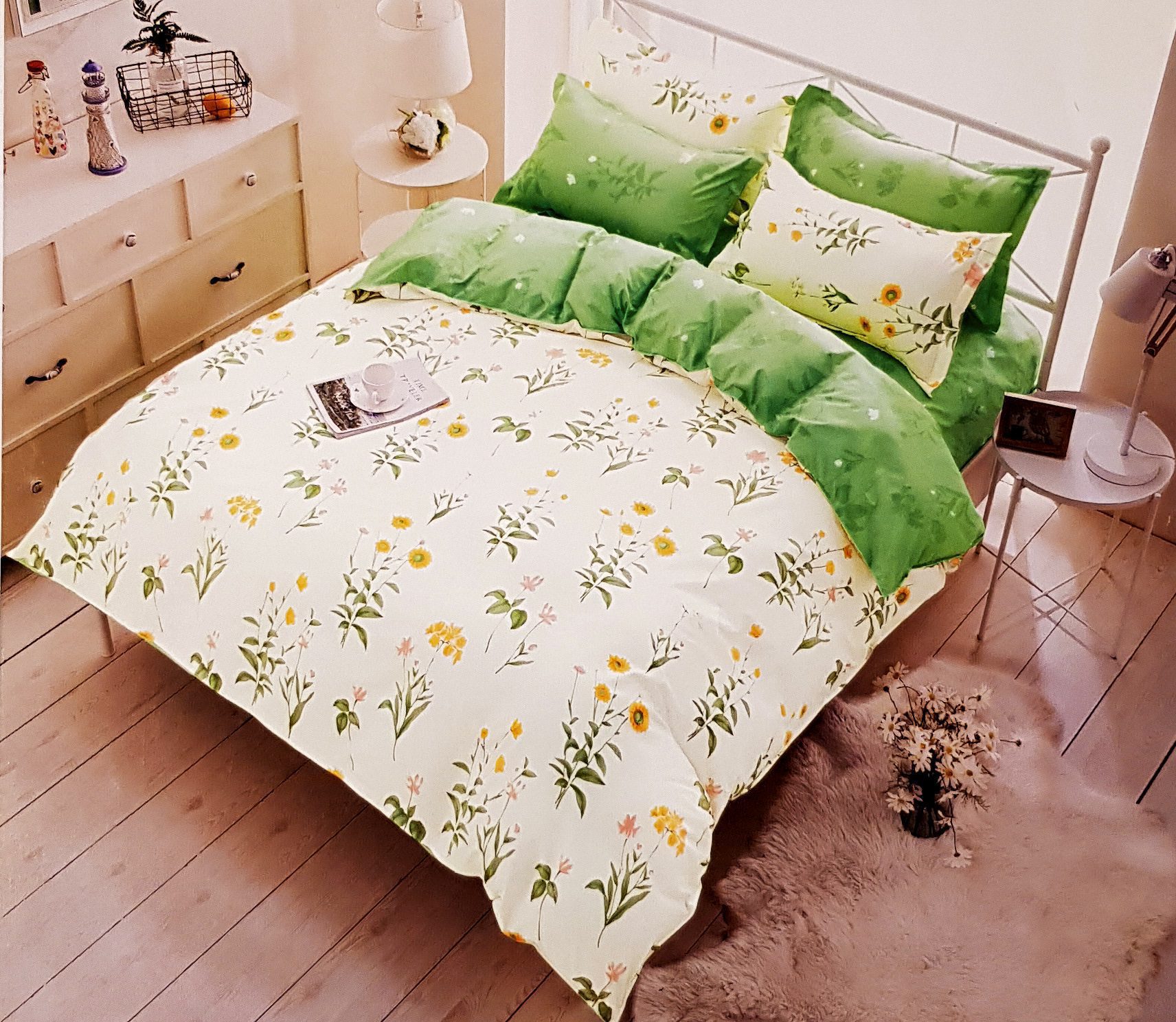 Lenjerie de pat FINET 6 piese cod-TE29 1