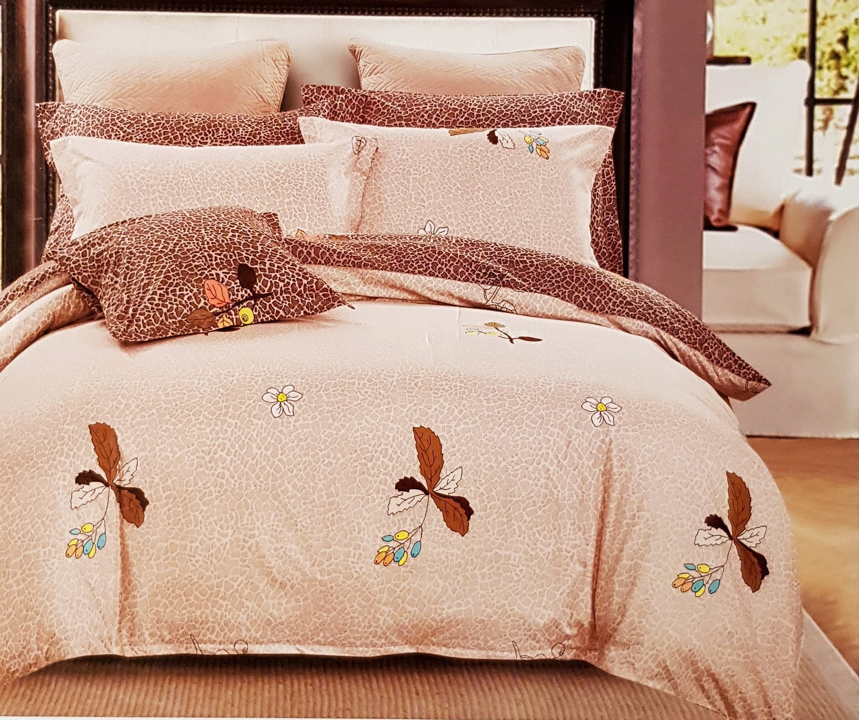 Lenjerie de pat FINET 6 piese cod-TE31 1