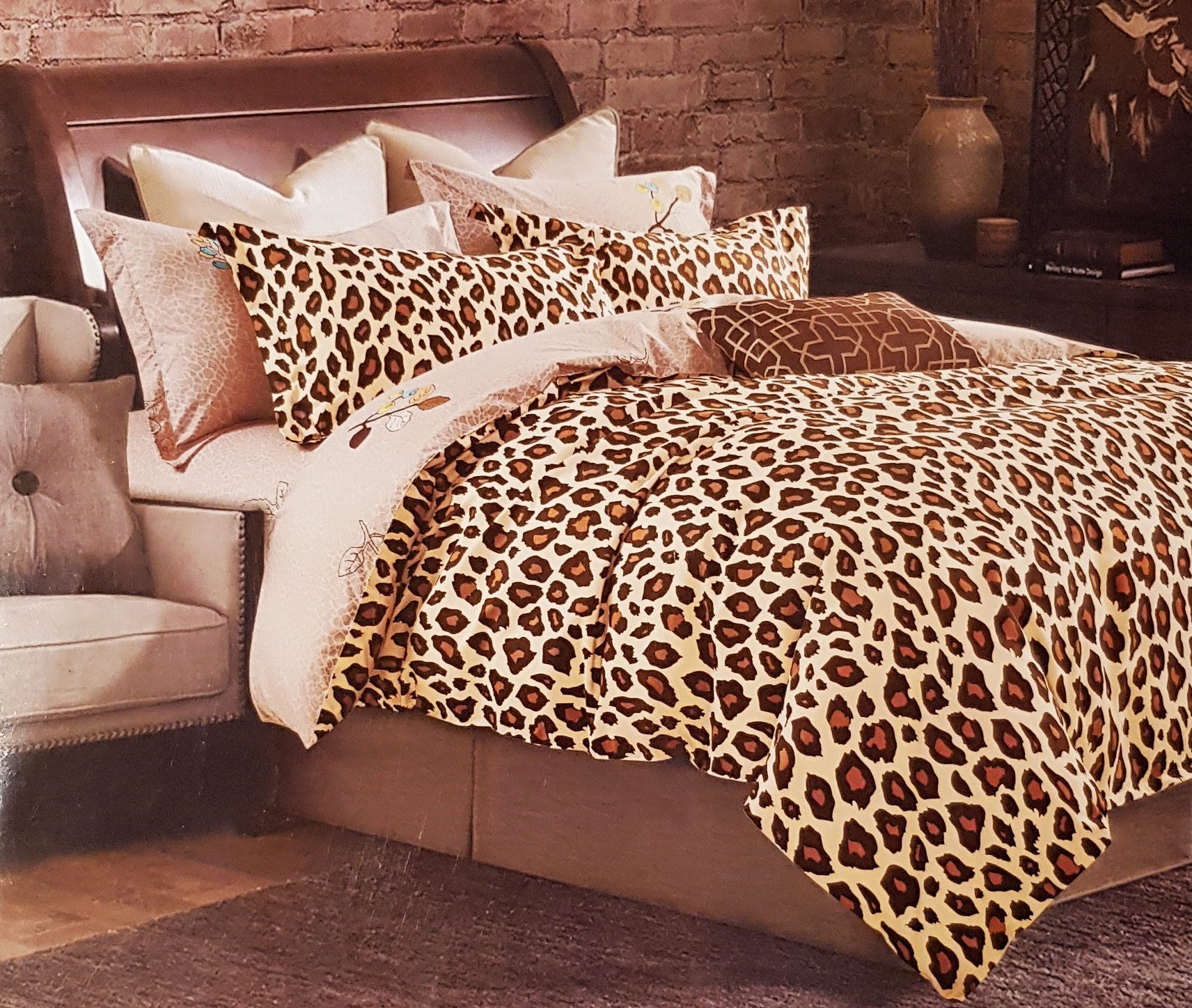 Lenjerie de pat FINET 6 piese cod-TE32 1