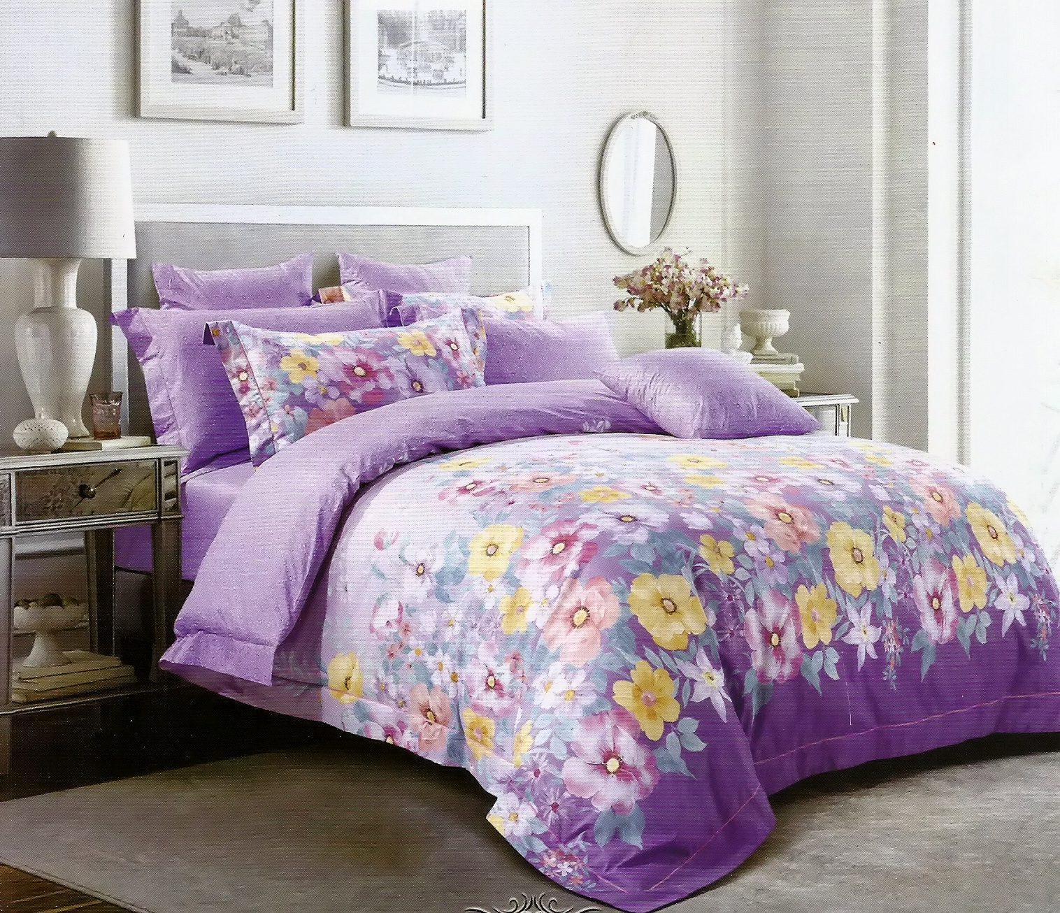 Lenjerie de pat FINET 6 piese cod-TG14 2