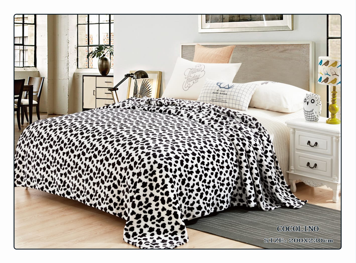 Pătura pufoasă COCOLINO, 2 persoane PCB11 2