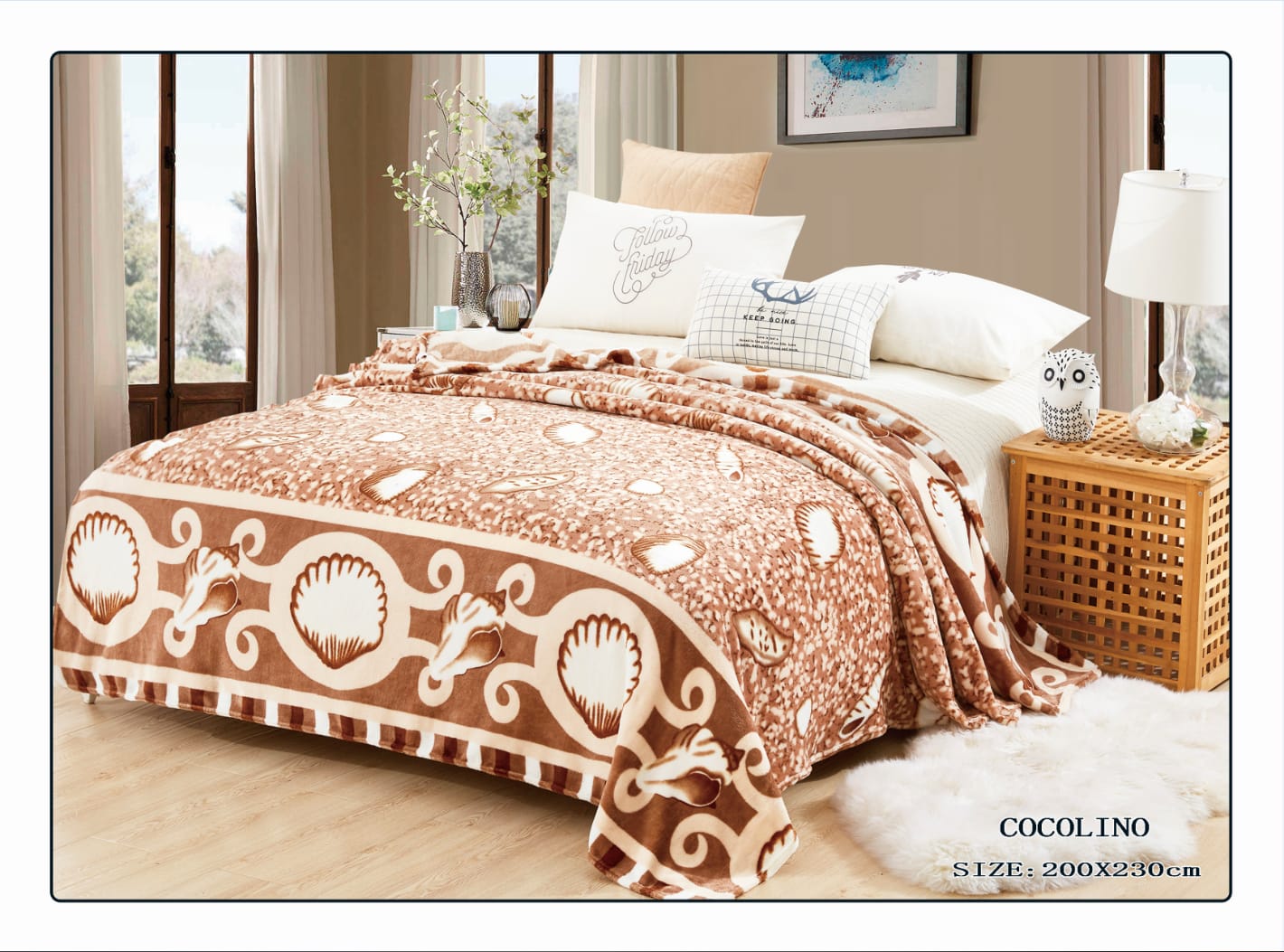 Pătura pufoasă COCOLINO, 2 persoane PCB13 2