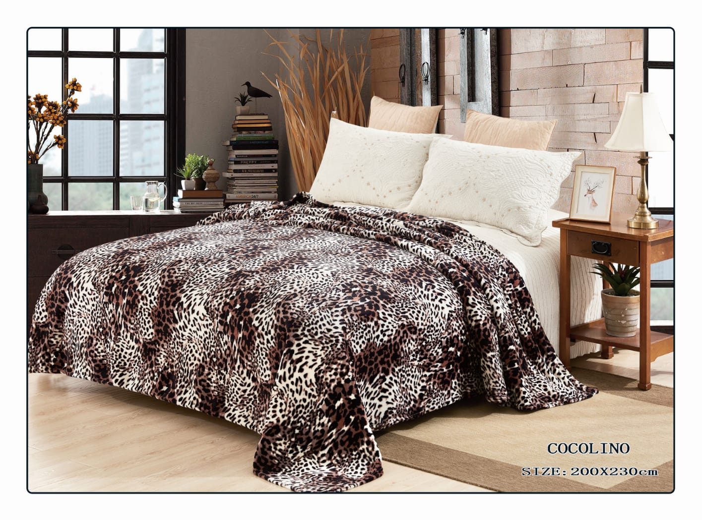 Pătura pufoasă COCOLINO, 2 persoane PCB14 2