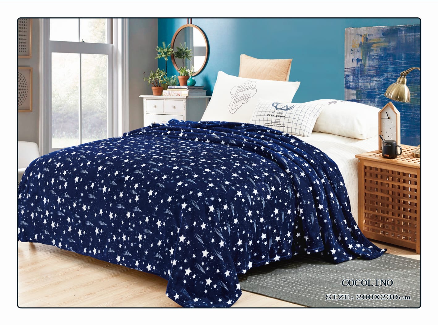 Pătura pufoasă COCOLINO, 2 persoane PCB7 2