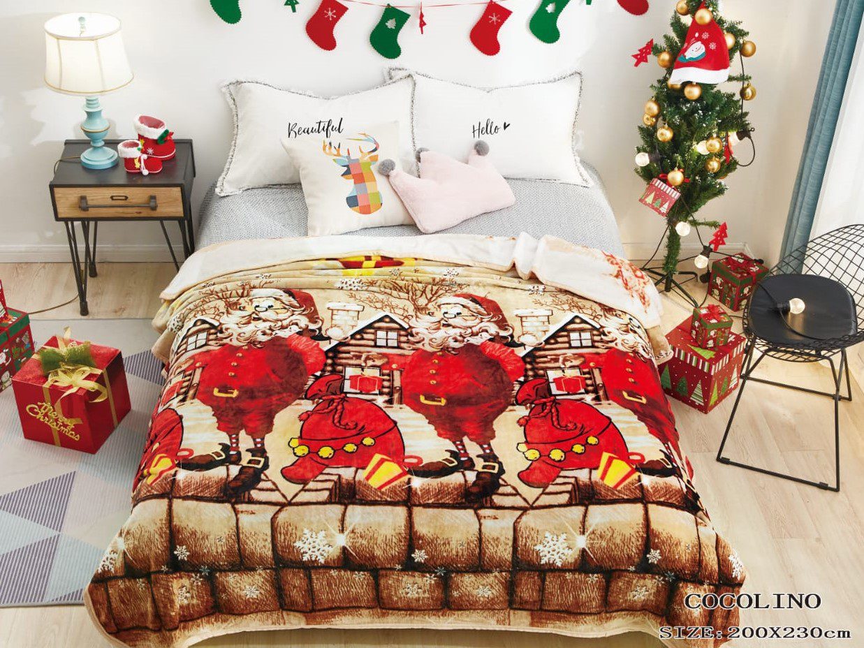 Pătură pufoasă COCOLINO, pat dublu, PCi11 1