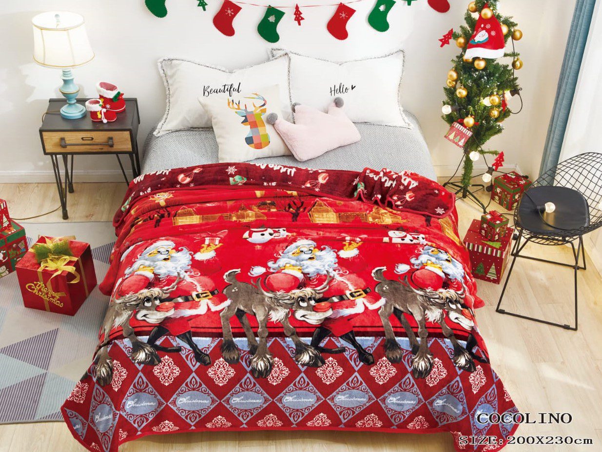 Pătură pufoasă COCOLINO, pat dublu, PCi3 1