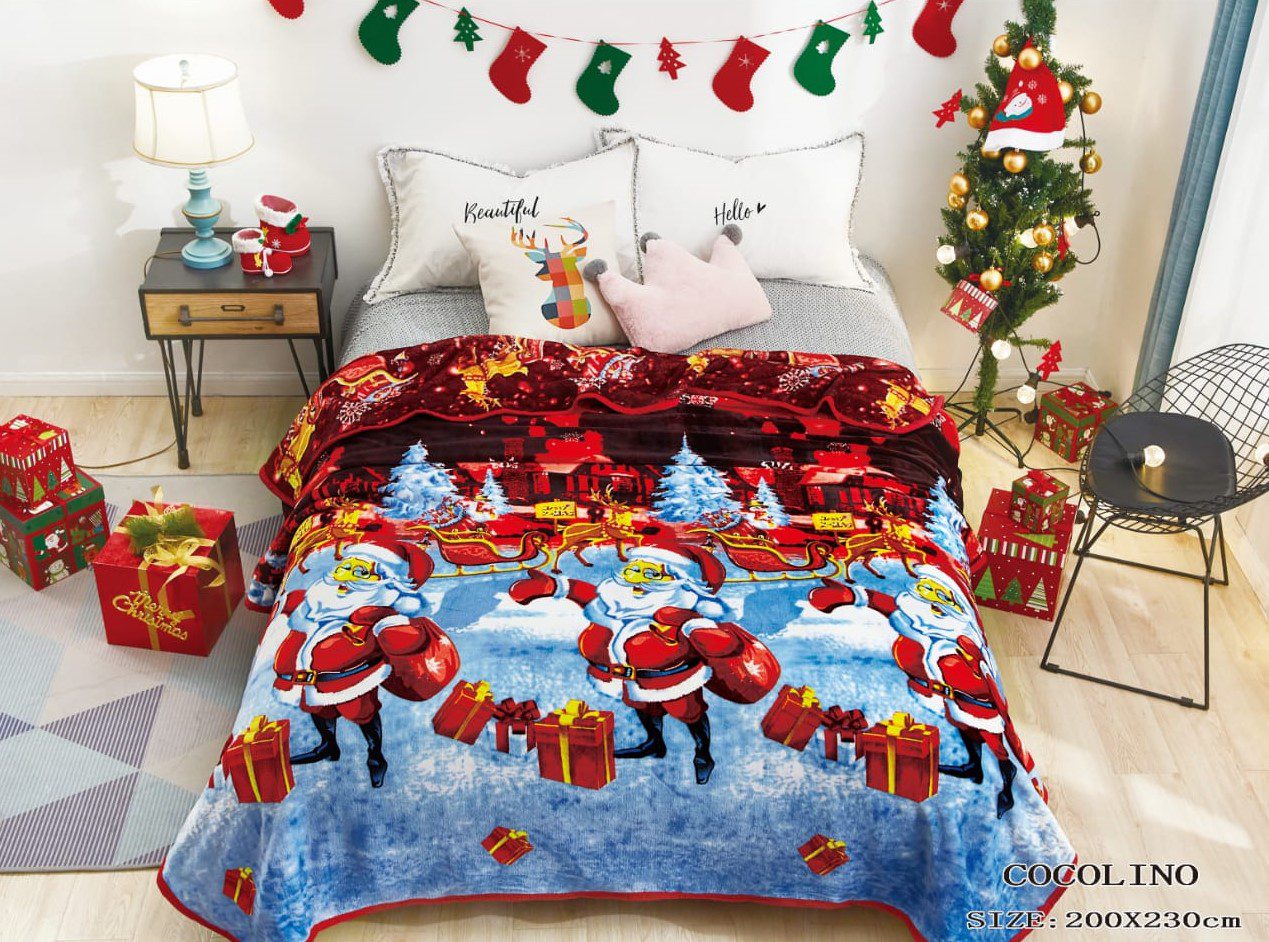 Pătură pufoasă COCOLINO, pat dublu, PCi7 1