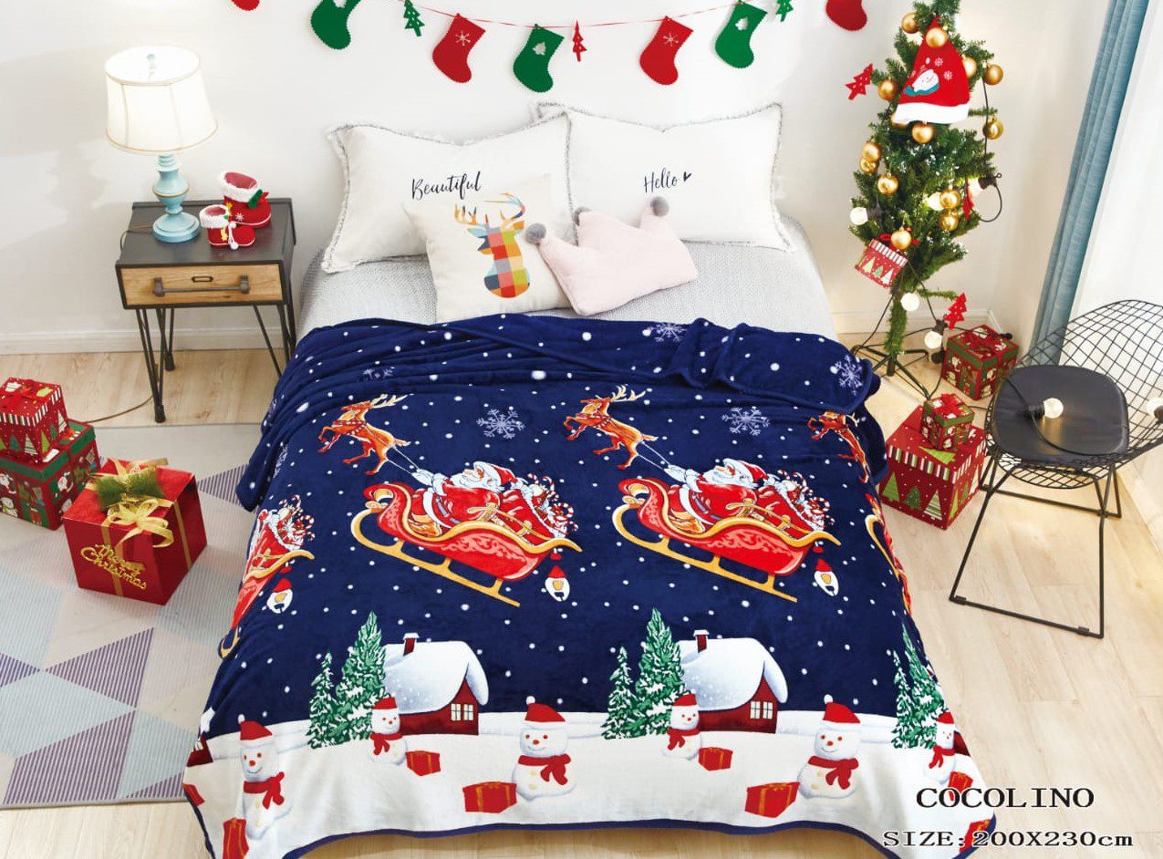 Pătură pufoasă COCOLINO, pat dublu, PCi8 1