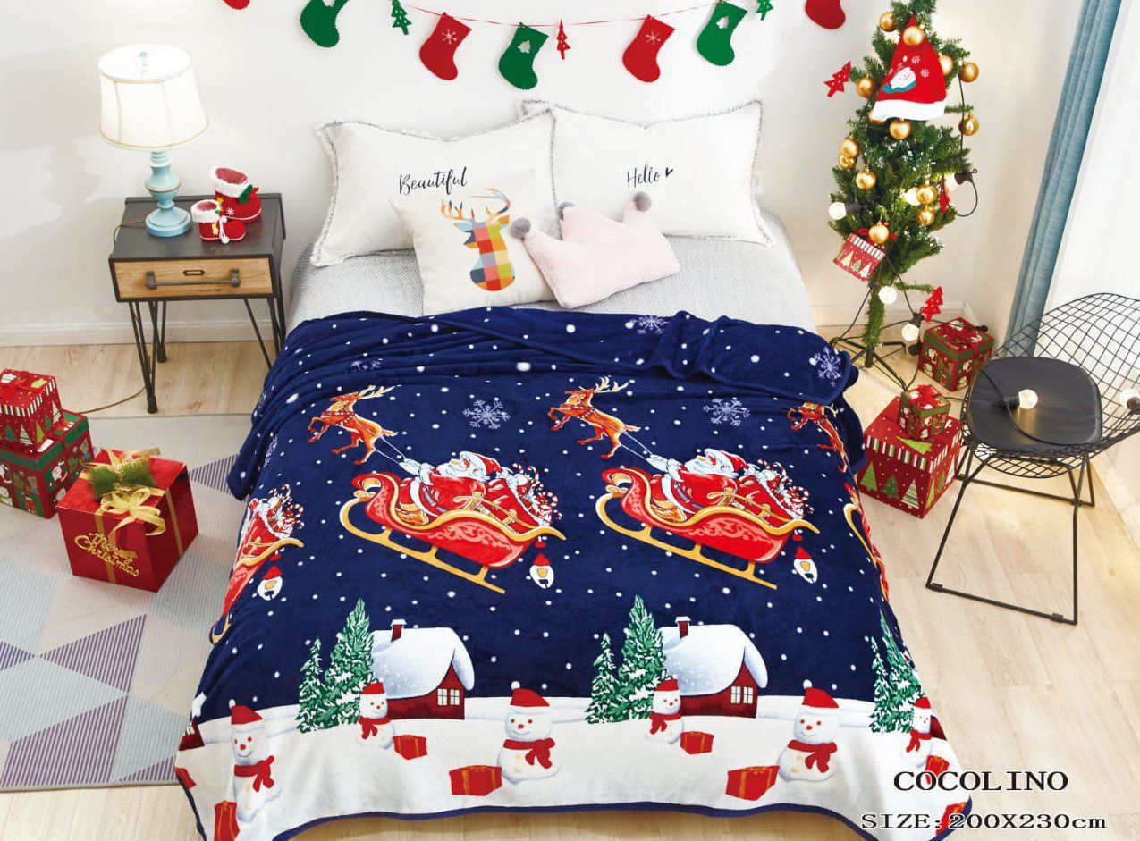 Pătură pufoasă COCOLINO, pat dublu, PCi9 1