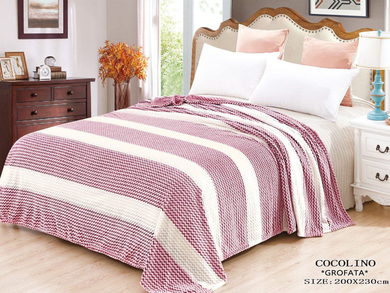 Pătura pufoasă COCOLINO Grofata, 2 persoane PG6 1