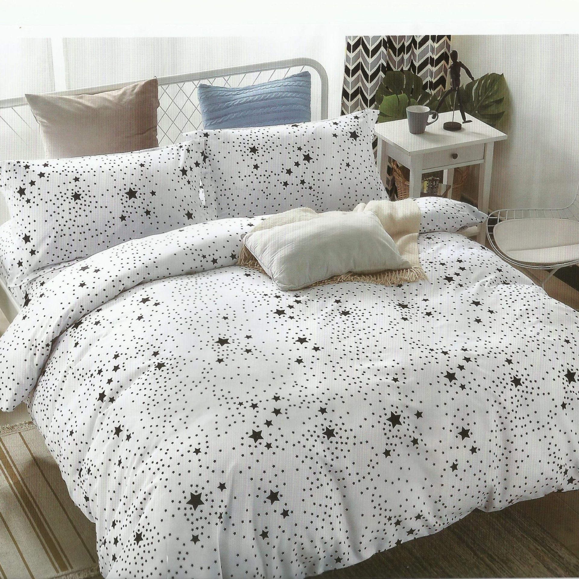 Lenjerie de pat Dublu Bumbac Satinat TI8 2