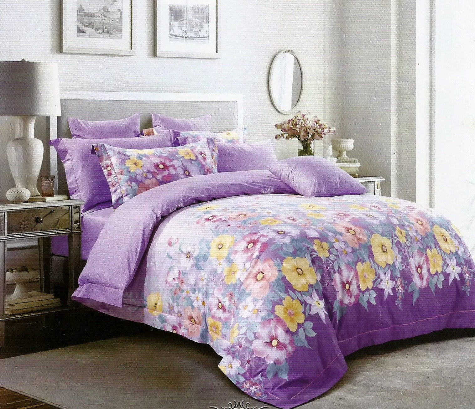 Lenjerie de pat Finet 6 piese cod-TX15 1