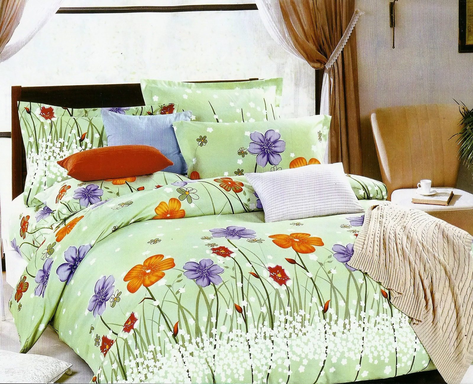 Lenjerie de pat Finet 6 piese cod-TX4 2