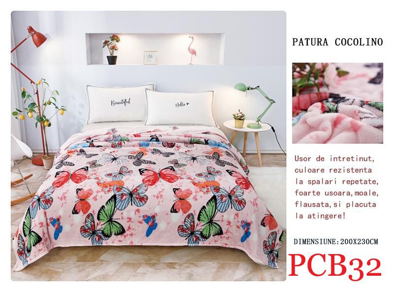 Pătura pufoasă COCOLINO, 2 persoane PCB32 1