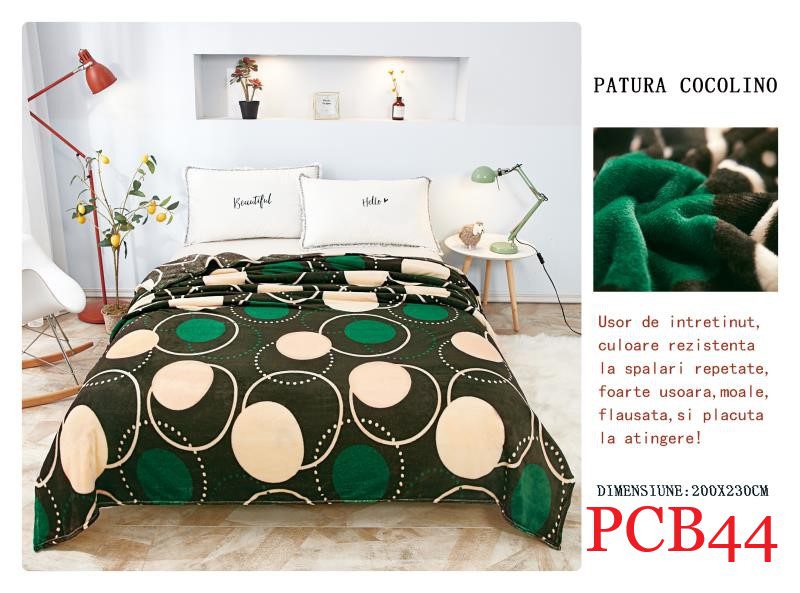 Pătura pufoasă COCOLINO, 2 persoane PCB44 2