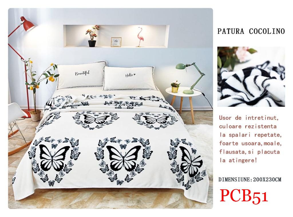 Pătura pufoasă COCOLINO, 2 persoane PCB51 2