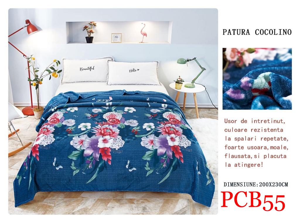 Pătura pufoasă COCOLINO, 2 persoane PCB55 2