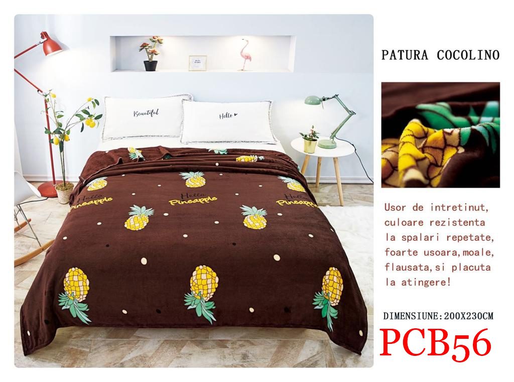 Pătura pufoasă COCOLINO, 2 persoane PCB56 2