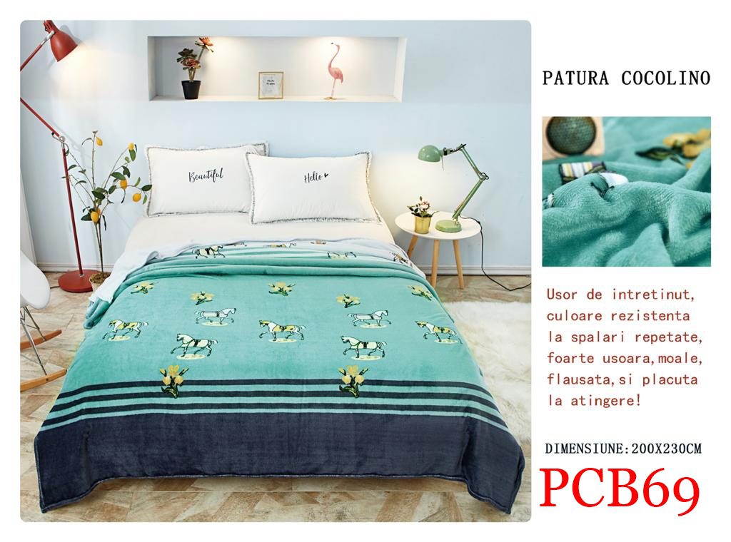 Pătura pufoasă COCOLINO, 2 persoane PCB69 2