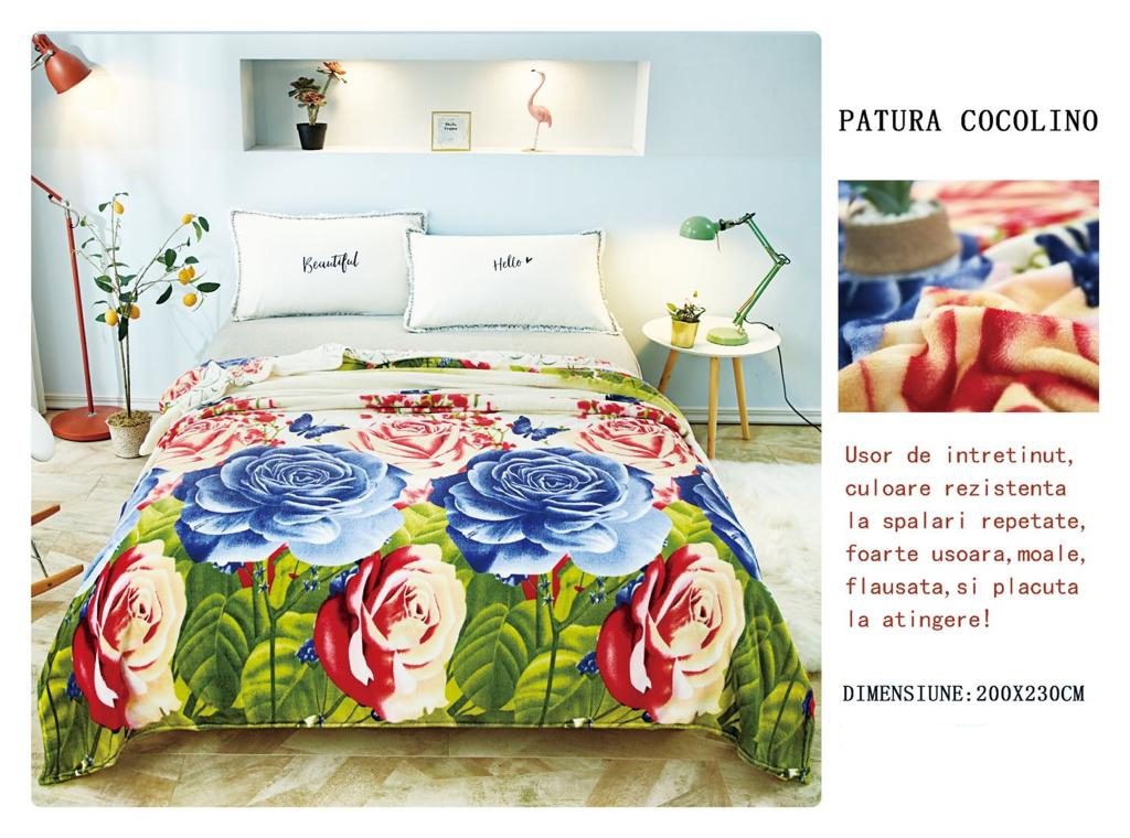 Pătura pufoasă COCOLINO, 2 persoane PCB78 2
