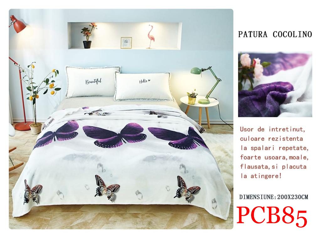 Pătura pufoasă COCOLINO, 2 persoane PCB85 2