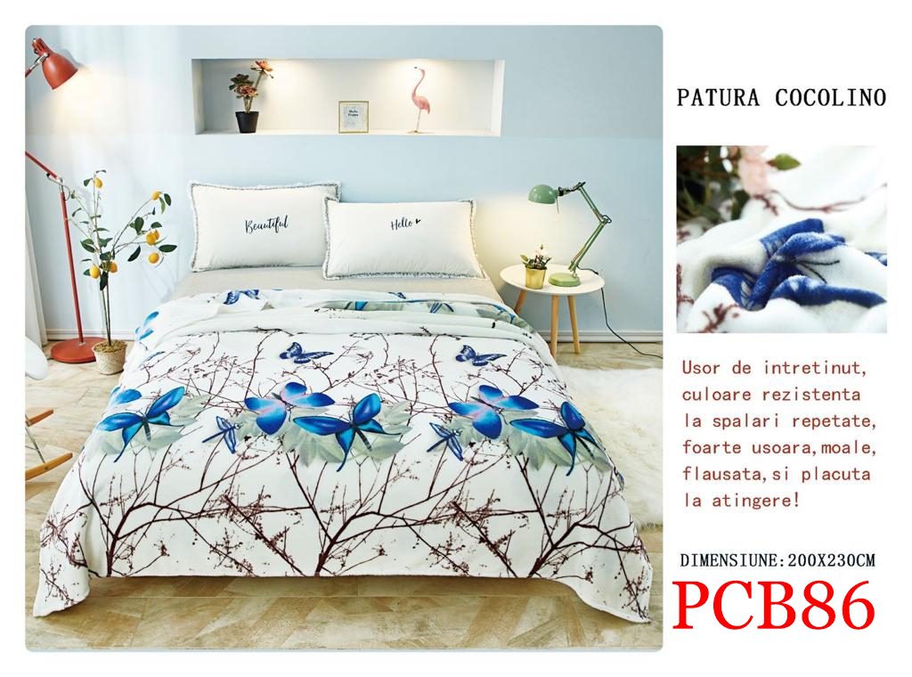 Pătura pufoasă COCOLINO, 2 persoane PCB86 2