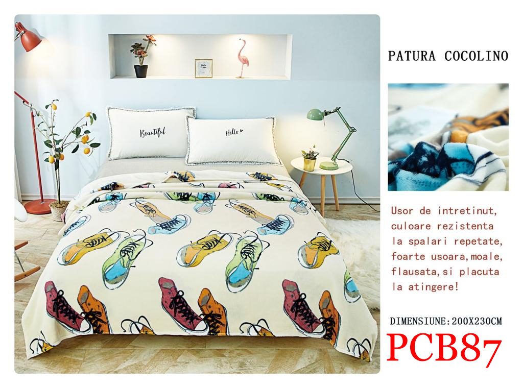 Pătura pufoasă COCOLINO, 2 persoane PCB87 2