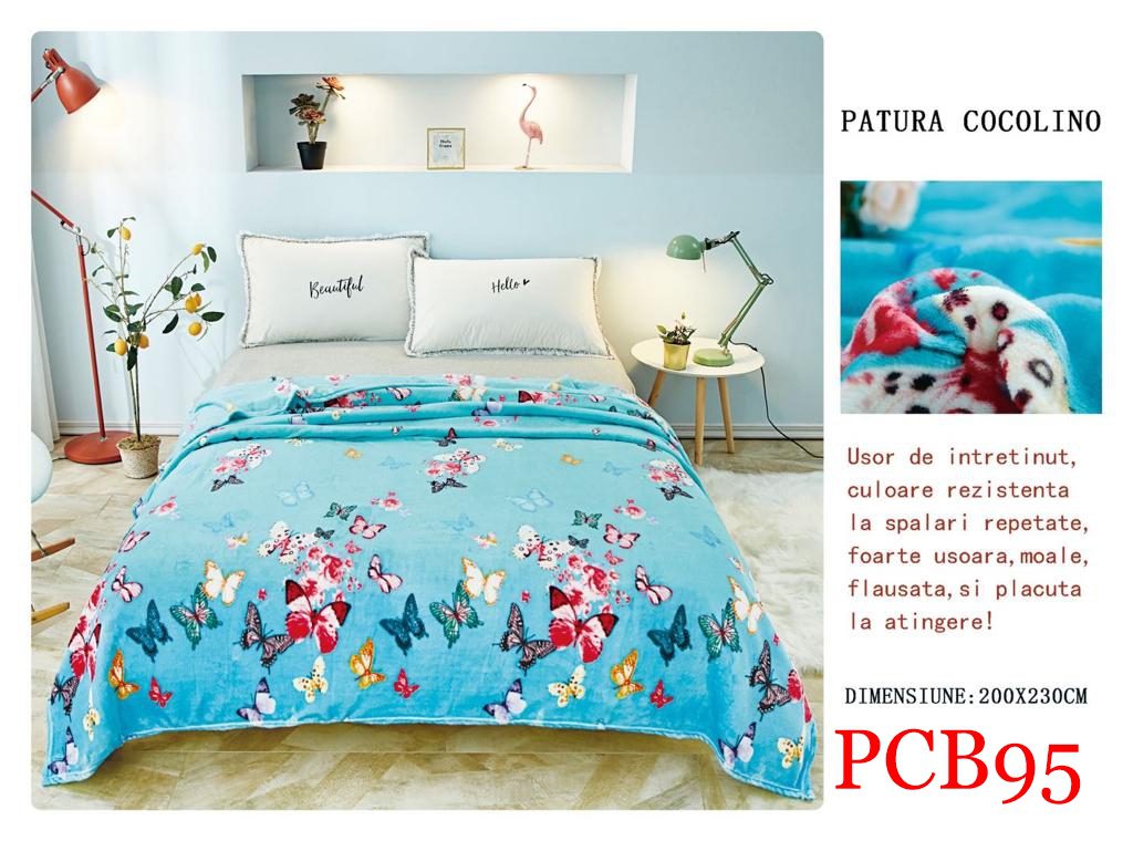 Pătura pufoasă COCOLINO, 2 persoane PCB95 2