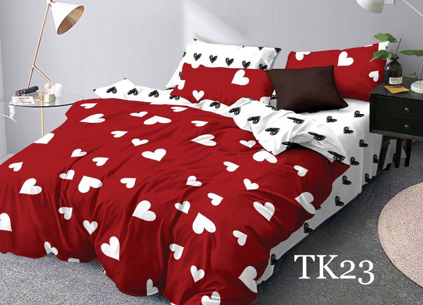 Lenjerie de pat Finet 6 piese cod-TK23 1