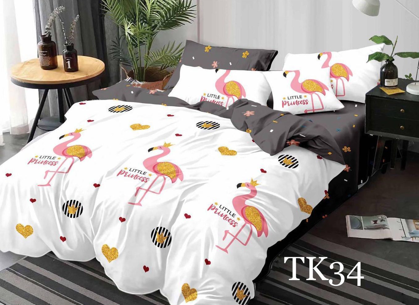 Lenjerie de pat Finet 6 piese cod-TK34 1