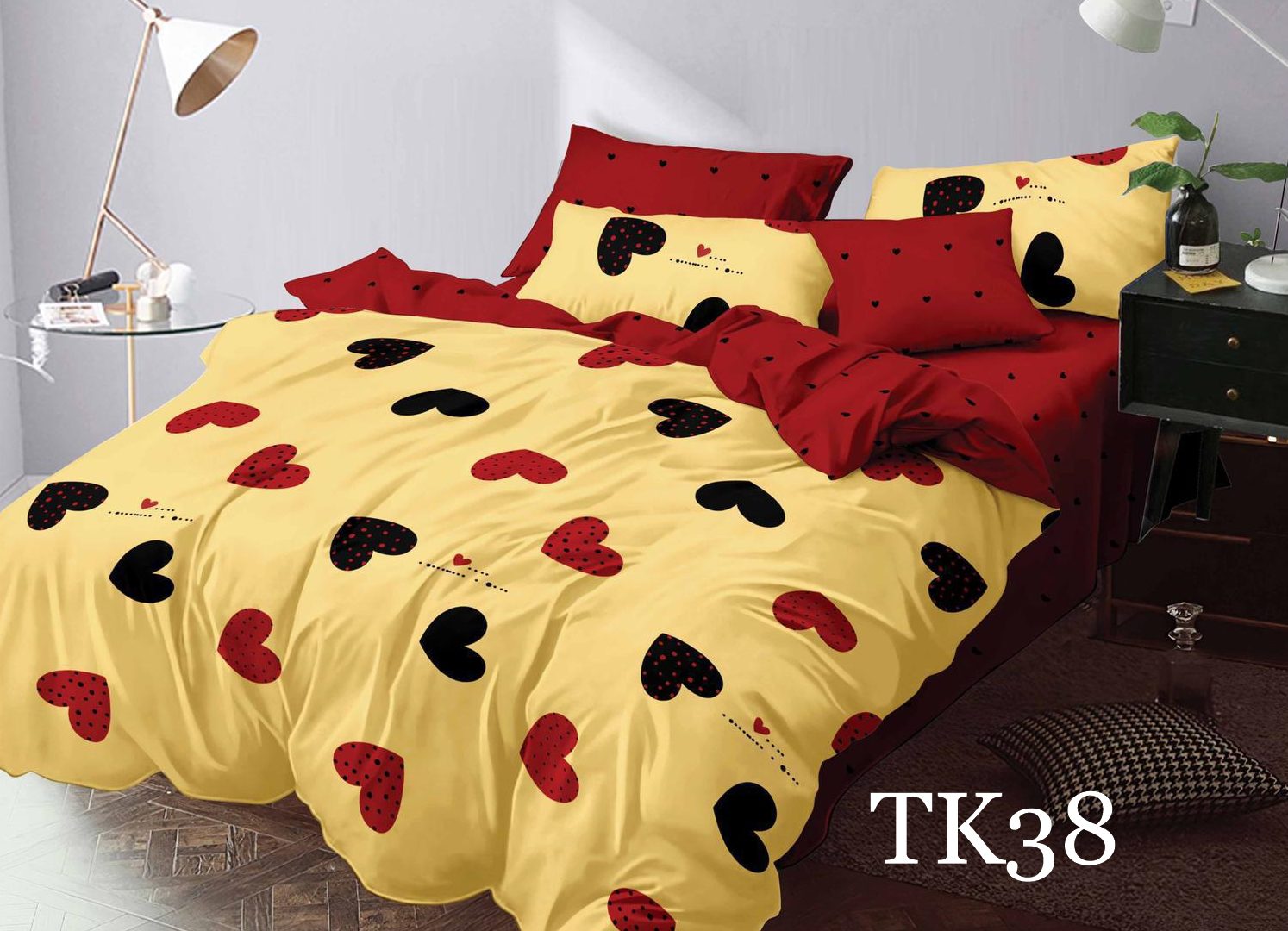 Lenjerie de pat Finet 6 piese cod-TK38 1