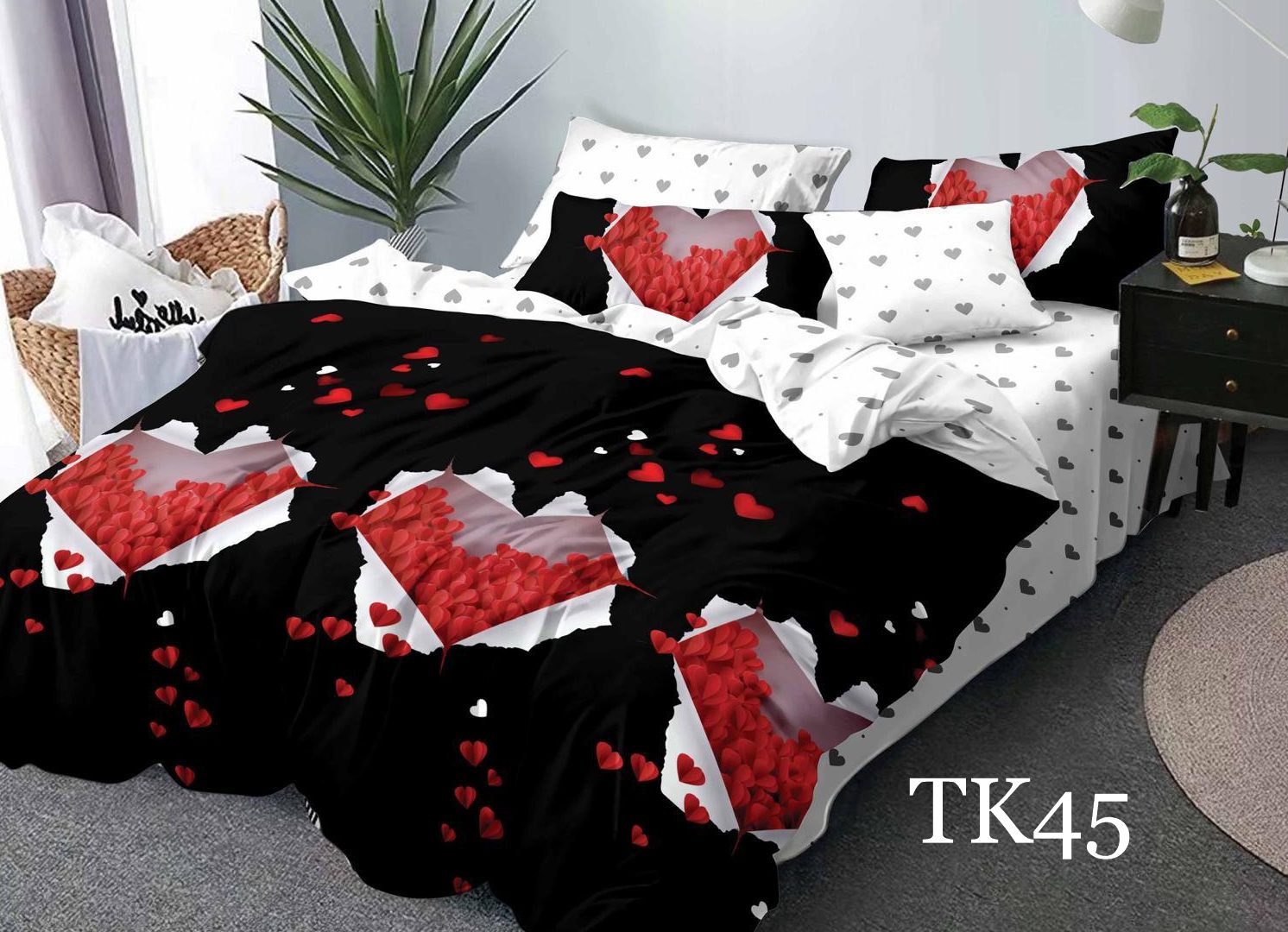 Lenjerie de pat Finet 6 piese cod-TK45 1