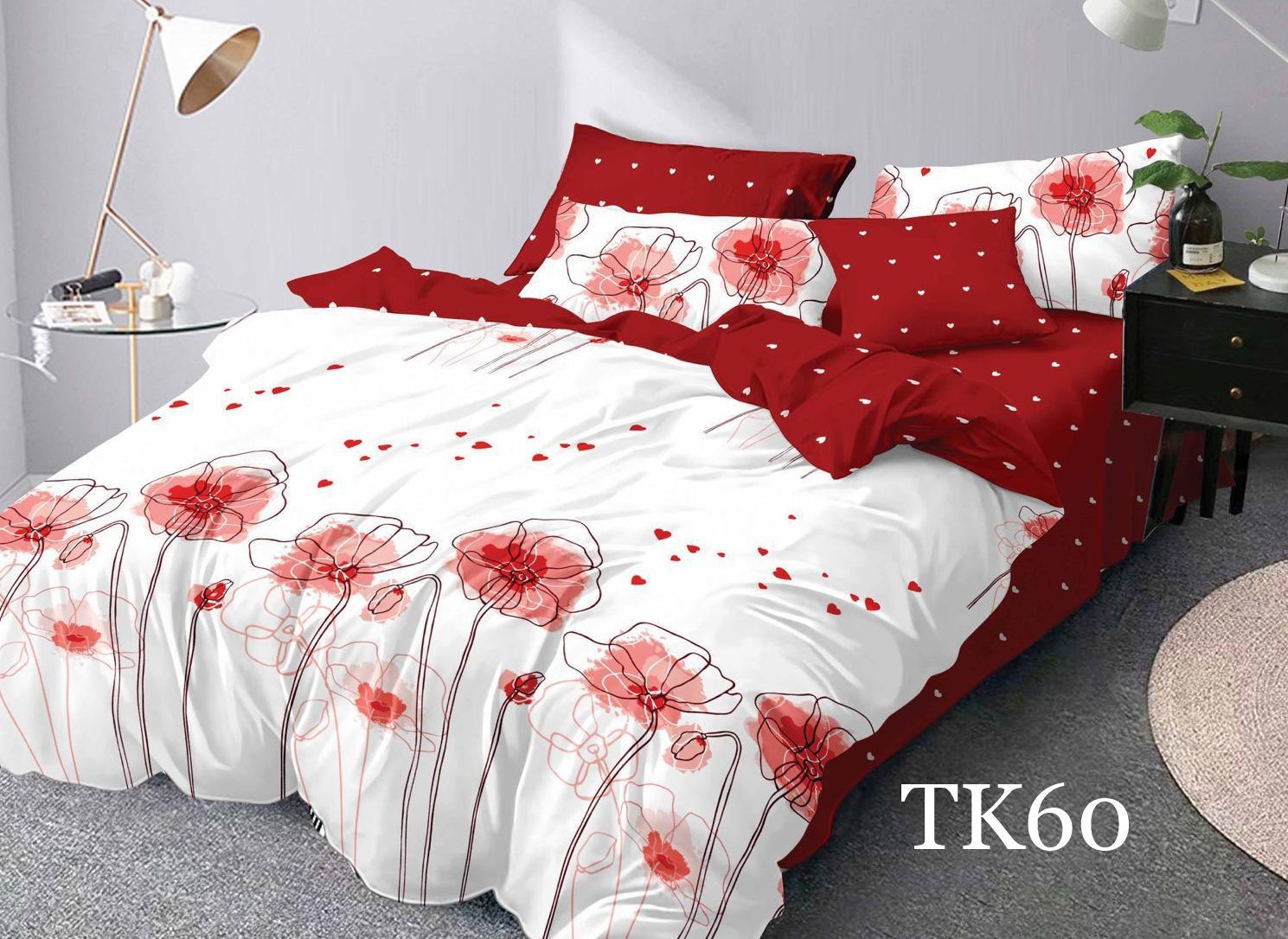 Lenjerie de pat Finet 6 piese cod-TK60 1