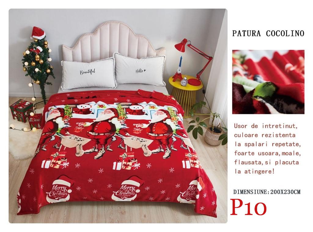 Pătura pufoasă COCOLINO, 2 persoane P10 2