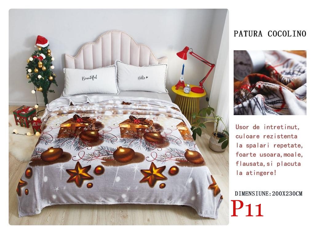 Pătura pufoasă COCOLINO, 2 persoane P11 2