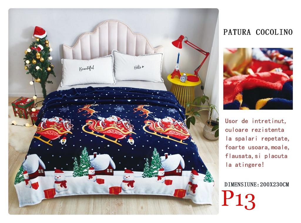 Pătura pufoasă COCOLINO, 2 persoane P13 2