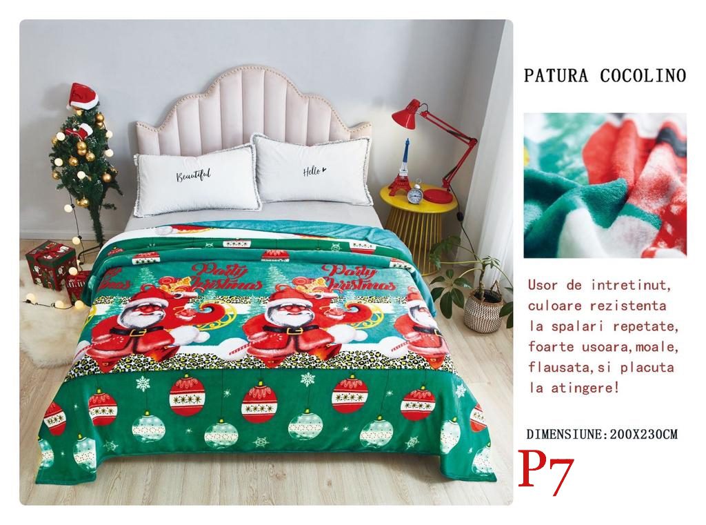 Pătura pufoasă COCOLINO, 2 persoane P7 2