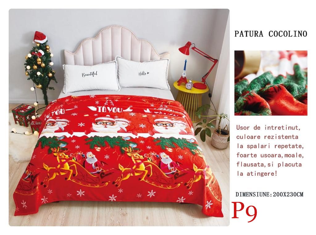 Pătura pufoasă COCOLINO, 2 persoane P9 2