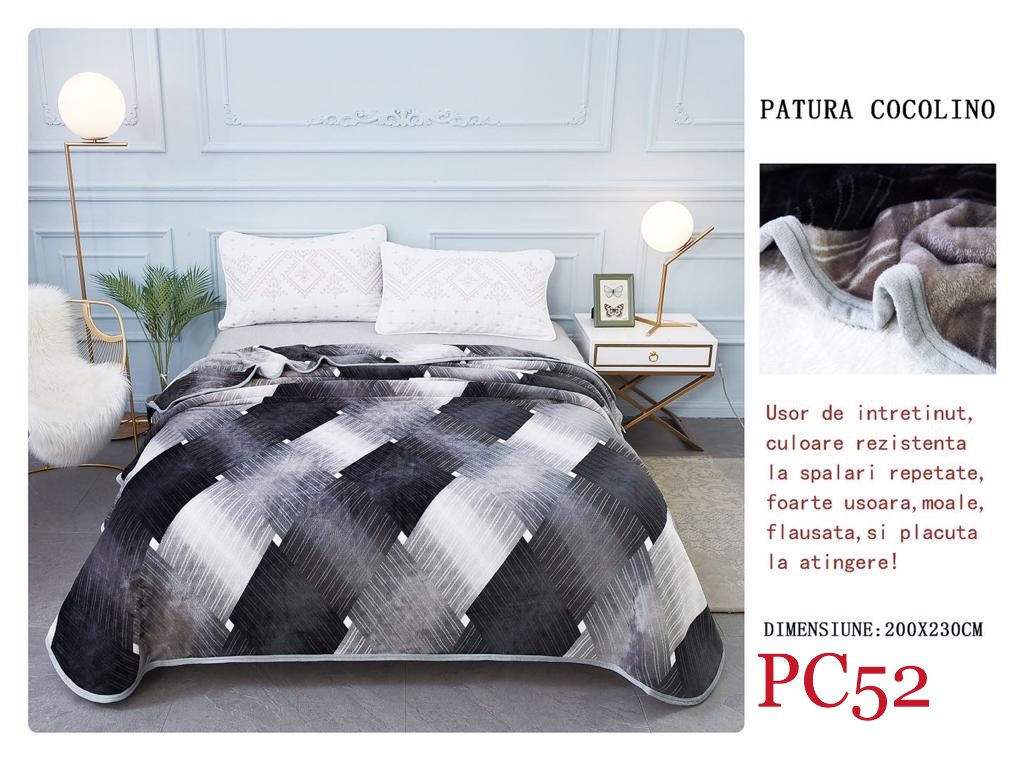 Pătura pufoasă COCOLINO, 2 persoane PC52 2