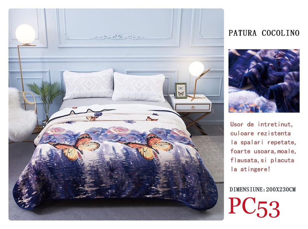 Pătura pufoasă COCOLINO, 2 persoane PC53 2