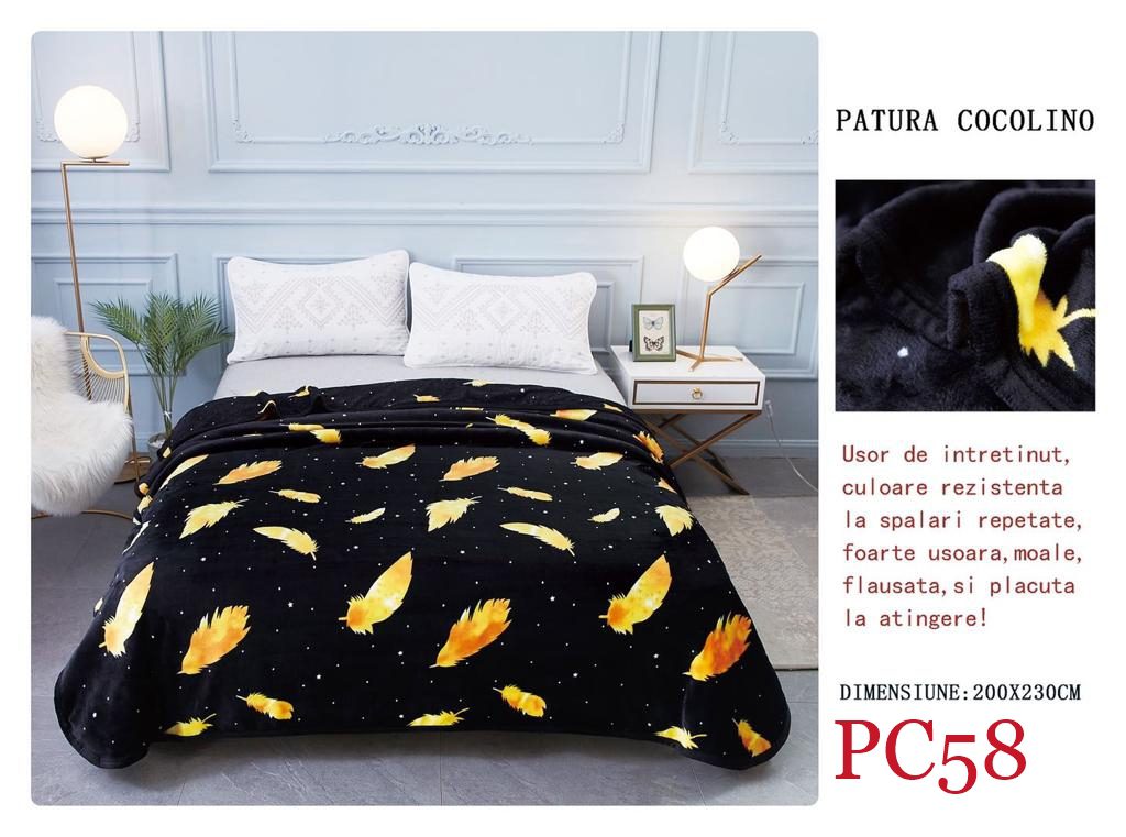 Pătura pufoasă COCOLINO, 2 persoane PC58 2