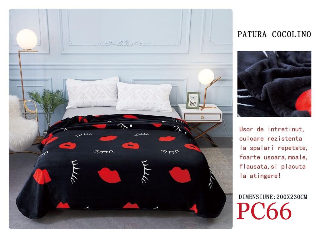Pătura pufoasă COCOLINO, 2 persoane PC66 2