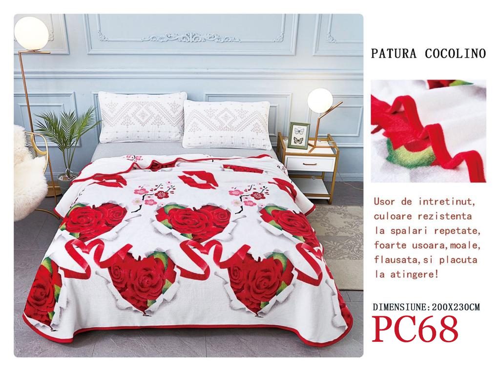 Pătura pufoasă COCOLINO, 2 persoane PC68 2