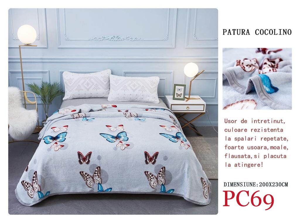Pătura pufoasă COCOLINO, 2 persoane PC69 2