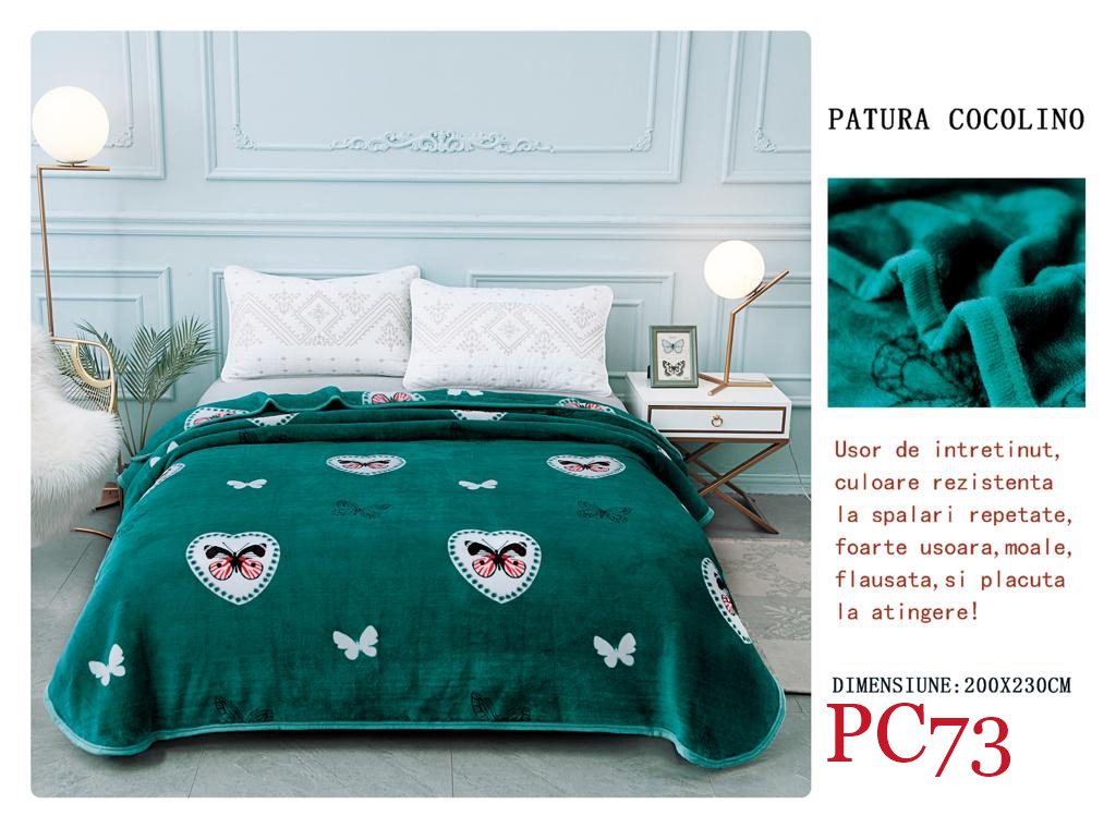 Pătura pufoasă COCOLINO, 2 persoane PC73 2