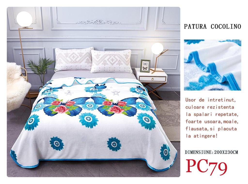 Pătura pufoasă COCOLINO, 2 persoane PC79 2