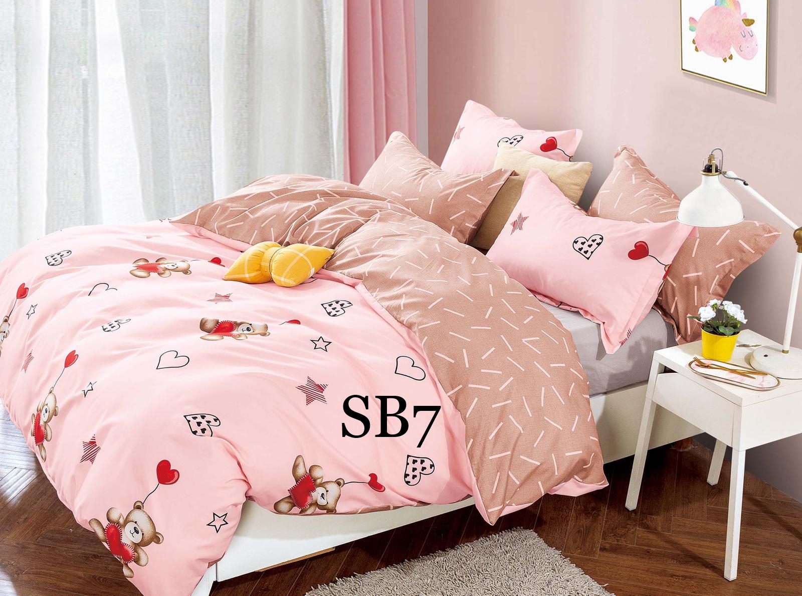 Lenjerie de pat o persoana 4 piese Finet cod-SB7 2